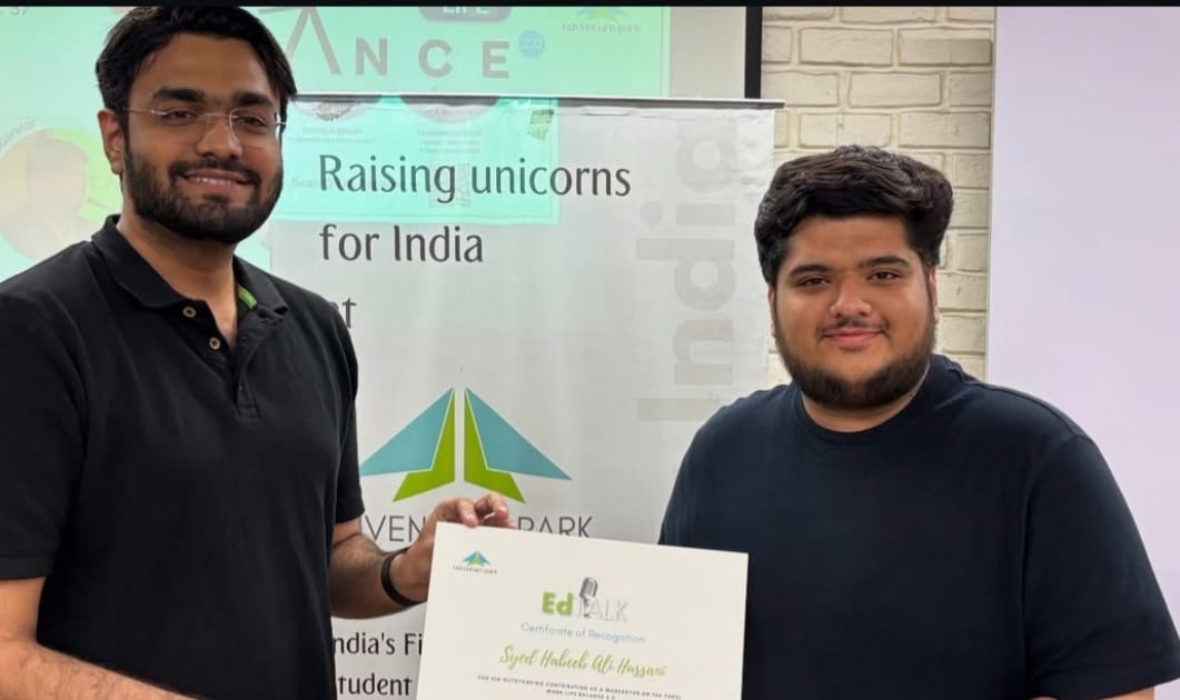 Speaker and audience at event