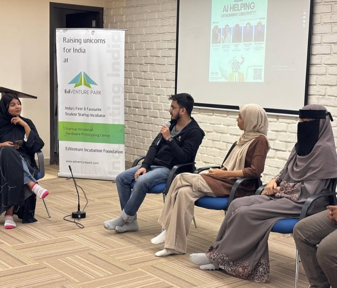 Audience at business event